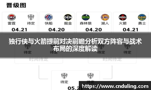 独行侠与火箭提前对决前瞻分析双方阵容与战术布局的深度解读